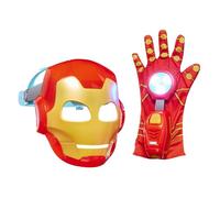Marvel Iron Man and His Awesome Friends, Set de héroe tecnológico para Juego de rol, Máscara y Guante