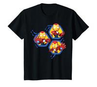 Marvel Iron Man and His Awesome Friends Tony Stark Trio Camiseta
