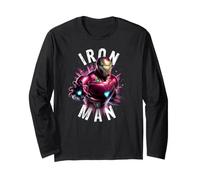 Marvel Iron Man Avengers Endgame Suit Bursting Portrait Manga Larga