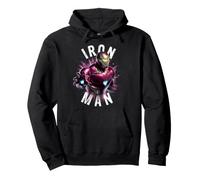 Marvel Iron Man Avengers Endgame Suit Bursting Portrait Sudadera con Capucha