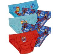 Marvel Iron Man & Friends Paquete de 5 Calzoncillos para Niños, 5-6 Años: 116cm, Multicolor