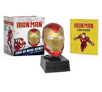 MARVEL IRON MAN LIGHT UP METAL HELMET WITH GLOWING EYES (Rp Minis)