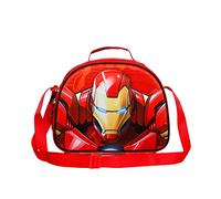 Marvel Iron Man Stark-Bolsa Portamerienda 3D, Multicolor, 25.5 x 20 cm