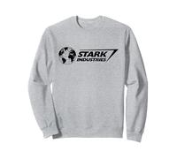 Marvel Iron Man Stark Industries Logo Black Sudadera