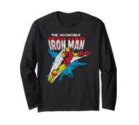 Marvel Iron Man The Invincible Iron Man Classic Art Vintage Manga Larga