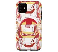 Marvel Iron Man Tony Stark Casco empalmado Carcasa para iPhone 11