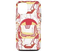 Marvel Iron Man Tony Stark Casco empalmado Carcasa para iPhone 12/12 Pro