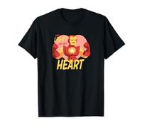 Marvel Iron Man Tú iluminas mi corazón Día de San Valentín Camiseta