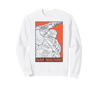 Marvel Iron Man War Machine Patriot Style Portrait Poster Sudadera