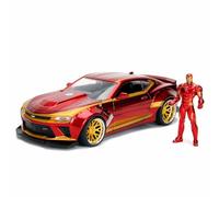 Marvel Ironman 2016 Chevy Camaro SS - Coche Fundido a Escala 1:24
