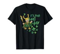 Marvel It's Your Loki Day 4-Leaf Clovers St. Patrick's Day Camiseta