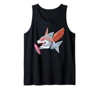 Marvel Jeff The Land Shark in Captain America Costume Camiseta sin Mangas