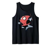 Marvel Jeff The Land Shark in Spider-Man Costume Camiseta sin Mangas