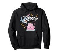 Marvel Jeff The Land Shark It's My Birthday Party Cake Sudadera con Capucha
