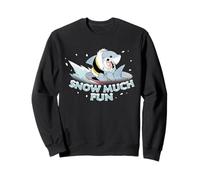 Marvel Jeff The Land Shark Snow Much Fun Holiday Sledding Sudadera