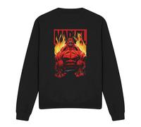 Marvel Jersey de Red Hulk Fuego para Adultos Unisex (TV15055)