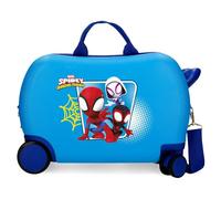 Marvel Joumma Spidey Team Up Maleta Infantil, Azul, 4 Ruedas | Equipaje Mano