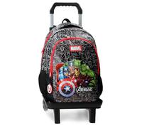 Marvel Joumma Team Avengers Mochila Escolar Negro 28x42x14 cm PVC 16,46L