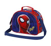 Marvel Karactermania Spiderman Sides-Bolsa Portamerienda 3D, Azul