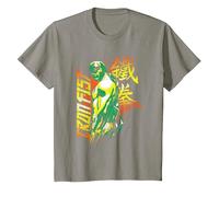 Marvel Knights Iron Fist Japanese Camiseta, Niños, Pizarra, 10 años