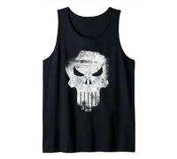 Marvel Knights Punisher Distressed Skull Camiseta sin Mangas