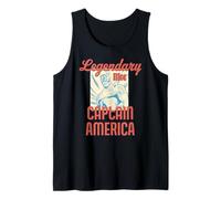 Marvel Legendary Like Captain America Father's Day Dad Gift Camiseta sin Mangas