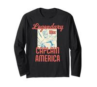 Marvel Legendary Like Captain America Father's Day Dad Gift Manga Larga