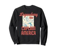 Marvel Legendary Like Captain America Father's Day Dad Gift Sudadera
