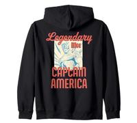 Marvel Legendary Like Captain America Father's Day Dad Gift Sudadera con Capucha