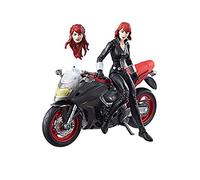 Marvel Legends 6" Black Widow and Motorcycle Set