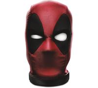 Marvel Legends Deadpool's Head Premium Interactivo, Moving, Talking Electronic, coleccionable para adultos mejorado por aplicación, con más de 600 SFX y frases, rojo