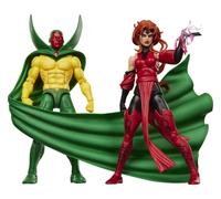 Marvel legends series, black visión y bruja escarlata, avengers: the