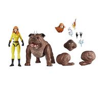 Marvel Legends Series Crystal and Lockjaw, Figuras de acción coleccionables de Lujo de 6 Pulgadas