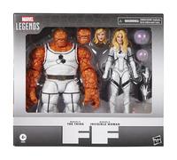 Marvel Legends Series, Future Foundation, Marvel'S The Thing y Marvel'S Invisible Woman, 2 Figuras de acción a Escala de 15 cm inspiradas en los cómics de Los 4 Fantásticos