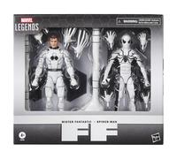 Marvel Legends Series, Future Foundation, Mister Fantastic y Spider-Man, Pack Doble de Figuras coleccionables a Escala de 15 cm inspiradas en los cómics de Los 4 Fantásticos