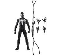 Marvel Legends Series Gamerverse Peter Parker, Traje Negro, Figura de acción de Spider-Man