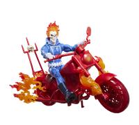 Marvel Legends Series Ghost Avenger Johnny Blaze Figura Coleccionable con Escala de 6 Pulgadas Inspirada en cómics de Motocicleta