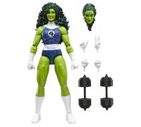 MARVEL Legends Series - Figura de acción de She-Hulk inspirada en los cómics de los Cuatro Fantásticos