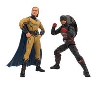 Marvel Legends Series John F. Walker y Sentry, Figuras de acción | Marvel Legends Thunderbolts - Figura de acción de 6 pulgadas, paquete de 2 - John F. Walker y Sentry