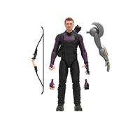 Marvel - Legends Series - Marvel en Disney Plus - Figura Coleccionable de Hawkeye de 15 cm - 4 Accesorios y 1 Pieza de Figura para armar