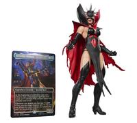 Marvel Legends Series, Marvel Super Heroes y Magic: The Gathering, Malice (Sue Storm), Figura Fantastic Four de 15 cm con Carta Exclusiva Metalizada de colección para el Juego