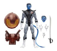 Marvel Legends Series, Rondador Nocturno, Figura de acción de los cómics | Marvel Legends X-Men - Figura de acción de 6 pulgadas BAF Nemesis - X-Force Nightcrawler