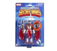 Marvel Legends Series, Secret Wars, Marvel’s Falcon, Figura Retro Coleccionable de 15 cm con Escudo lenticular, Inspirada en los cómics del Capitán América