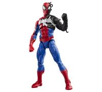 Marvel legends series, secret wars, spider-man (alien costume), figura
