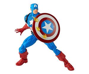 Marvel Legends Series - Serie 1 del 20mo Aniversario - Figura Coleccionable de 15 cm del Capitán América