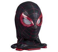 Marvel Legends Series, Spider-Man: Miles Morales, Máscara electrónica expresiva, Artículo Interactivo Premium para Juego de rol de Adultos
