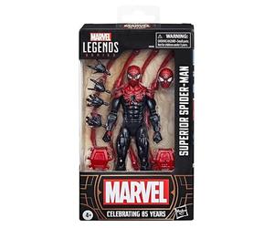 Marvel Legends Series Superior Spider-Man 85th Anniversary - HSF9114 - Figura articulada de 15,2 cm - Spider-Man