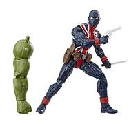 Marvel Legends Series Union Jack 6-Inch Collectible Action Figure Toy for Ages 6 and Up with Accessories and Build-A-Figure Piece