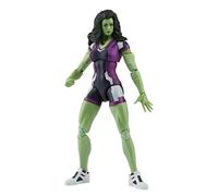 Marvel Legends Series - Universo Cinematográfico de Marvel en Disney Plus - Figura Coleccionable de She-Hulk de 15 cm - 2 Accesorios y 1 Pieza de Figura para armar