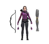 Marvel Legends Series - Universo Cinematográfico de Marvel en Disney Plus - Serie Hawkeye - Figura Coleccionable de Kate Bishop de 15 cm - 3 Accesorios y una Pieza de Figura para armar